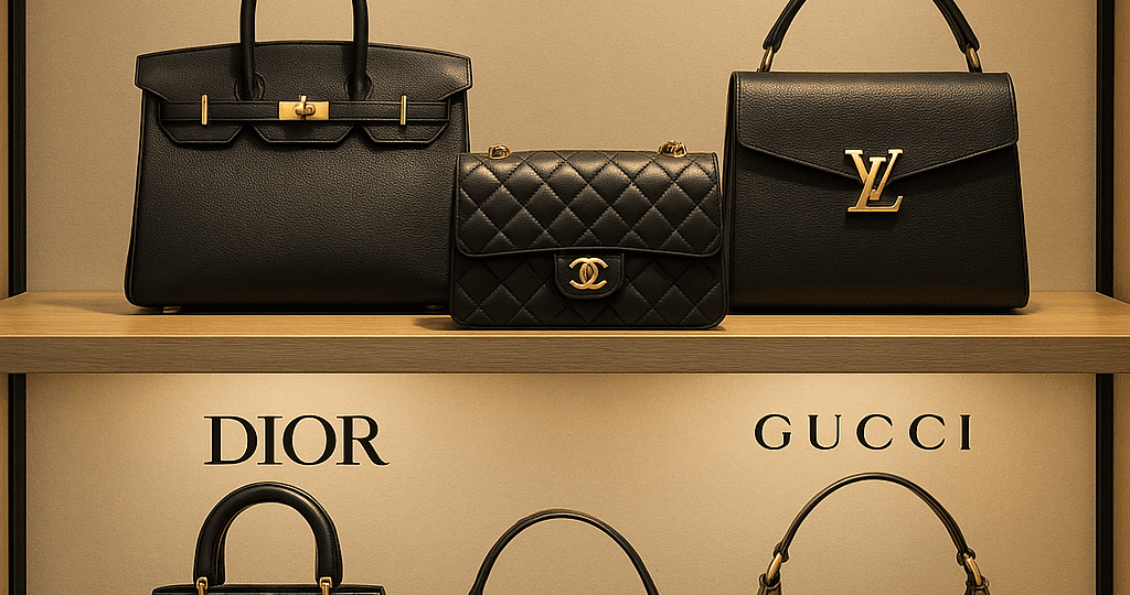 bolsos de lujo, inversión en moda, Hermès Birkin, Chanel Classic Flap, Louis Vuitton Capucines, Dior Lady Dior, Gucci Jackie 1961, mejores bolsos 2025, bolsos que aumentan de valor, tendencias moda 2025