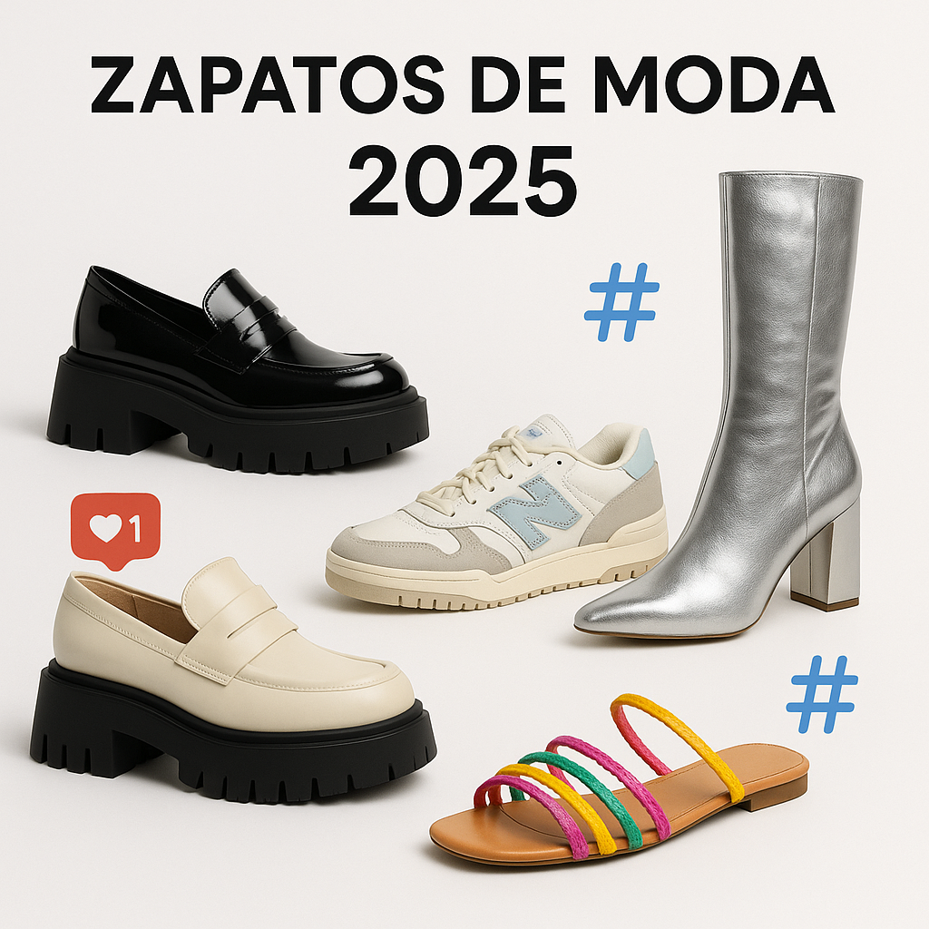 Zapatos de Moda 2025: Los Estilos que ya Están Arrasando en Instagram